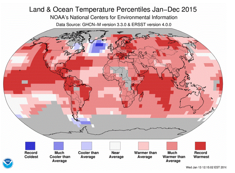 Temperaturabweichung 2015